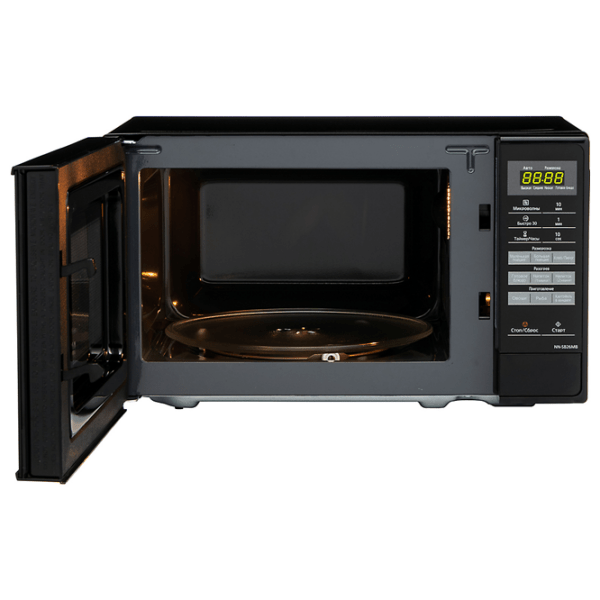 Cuptor cu microunde Panasonic NN-SB26MBZPE Black Solo, 20l, 800 W photo 4