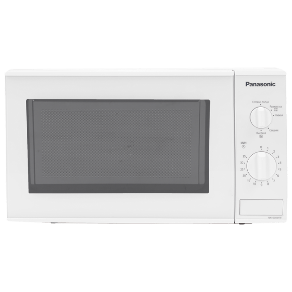 Cuptor cu microunde Panasonic NN-SM221WZPE White Solo, 20l, 800 W photo 1