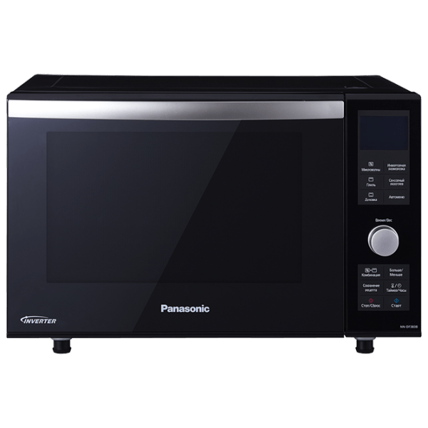 Cuptor cu microunde Panasonic NN-DF383BZPE Black Cu grill, 23 l, 1000 W photo 1