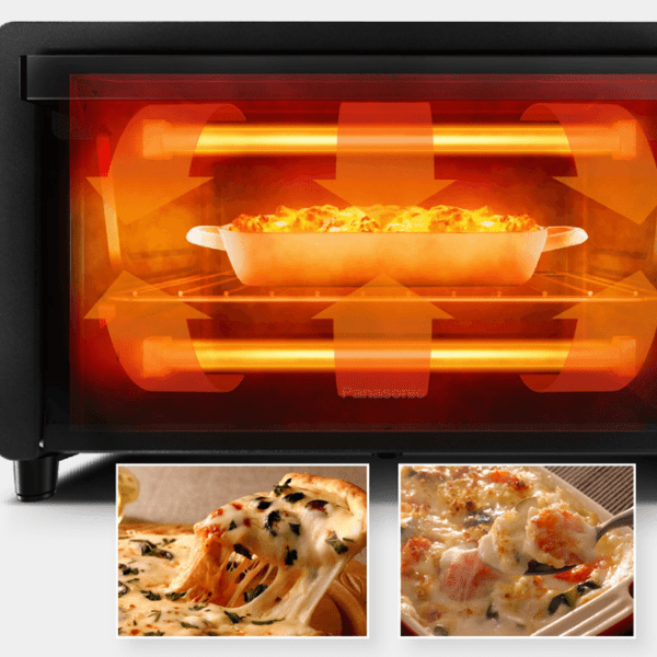 Cuptor electric Panasonic NT-H900KTQ Black 1000 W, 9 l photo 5