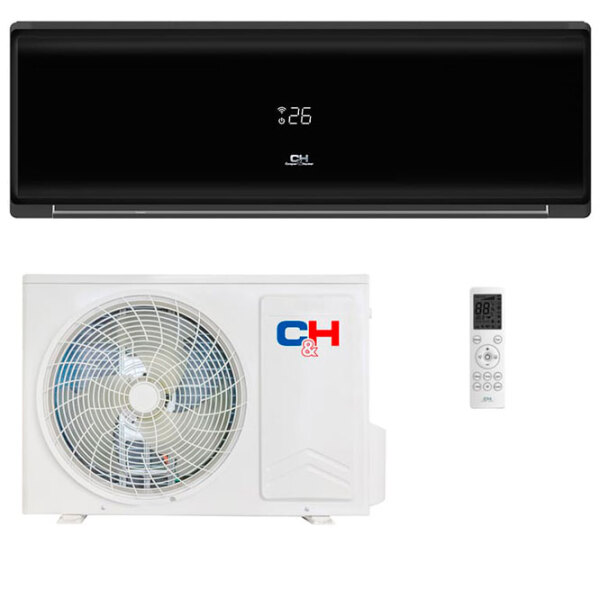 Aparat de aer condiționat Cooper&Hunter CH-S12FTXN-PW Nordic Premium Black 35 m² | 12000 BTU | Black photo 2