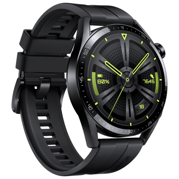 Умные часы Huawei Watch GT 3 Черный 1.43" | 46 мм | Нержавеющая сталь/ Силикон
| photo 3
