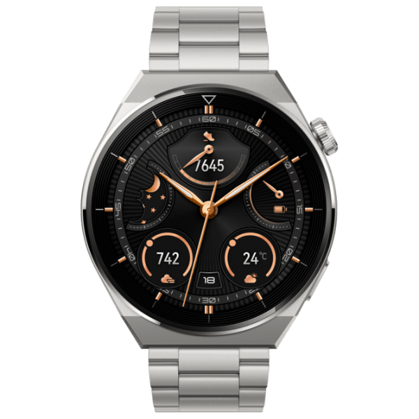 Умные часы Huawei Watch GT 3 Pro Серебристый 1.43" | 46.6 мм | Титаниум/ Титан
| photo 3