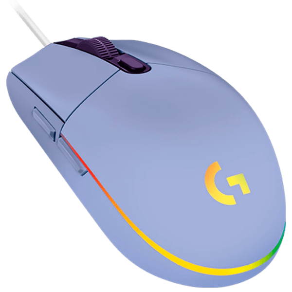 Mouse Logitech G203 Lilac Cu fir / 8000 dpi photo 3