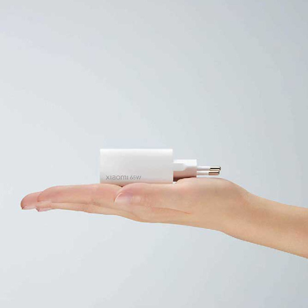Сетевое зарядное устройство Xiaomi BHR5515GL (65 Вт) Белый 3.25 А / Белый photo 5