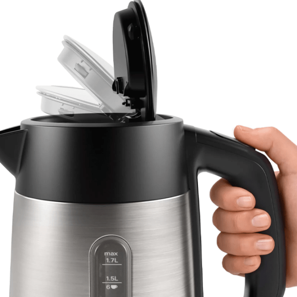 Ceainic electric Bosch TWK4P440 Inox 2400 W, 1.7l, Material interior: Inox photo 2
