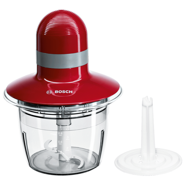 Aparat de mărunţit Bosch MMR08R2 Red Rețea, 400 W, 0.8 l photo 1