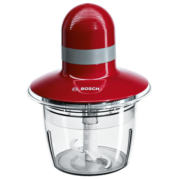 Aparat de mărunţit Bosch MMR08R2 Red Rețea, 400 W, 0.8 l photo 2