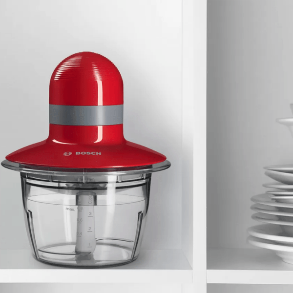 Aparat de mărunţit Bosch MMR08R2 Red Rețea, 400 W, 0.8 l photo 6