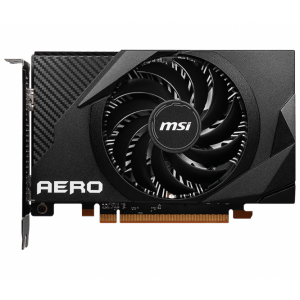 Placă video MSI Radeon RX 6400 AERO ITX 4 GB  photo 1