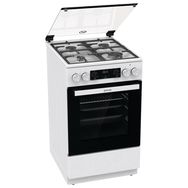 Aragaz Gorenje GK 5C41 WF White Tipul plitei: Pe gaz, 71 l, Tipul cuptorului: Electric photo 1