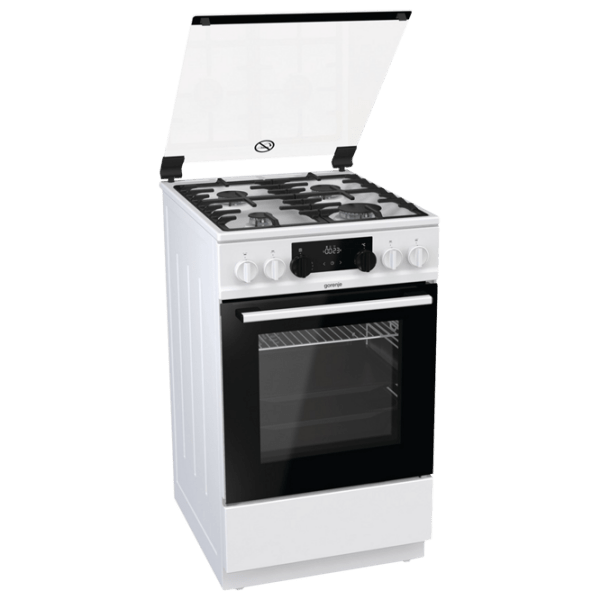 Плита Gorenje GKS 5C71 WF Белый Тип плиты: Газовая, 70 л, Тип духовки: Электрическая photo 1