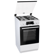 Плита Gorenje GKS 5C71 WF Белый Тип плиты: Газовая, 70 л, Тип духовки: Электрическая