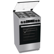 Плита Gorenje GKS 5C70 XF Нержавеющая сталь Тип плиты: Газовая, 70 л, Тип духовки: Электрическая