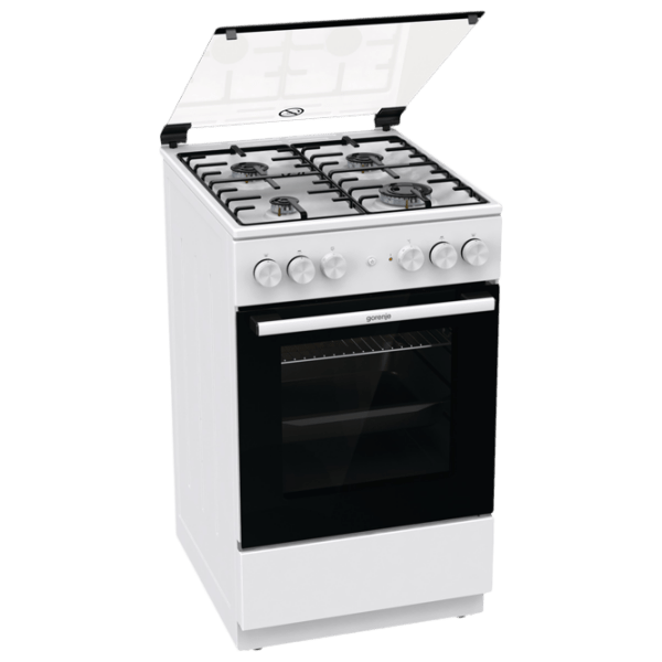 Aragaz Gorenje GK 5A21 WH White Tipul plitei: Pe gaz, 68 l, Tipul cuptorului: Electric photo 1