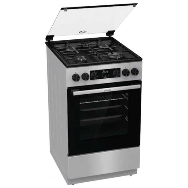 Плита Gorenje GK 5C41 SH Нержавеющая сталь Тип плиты: Газовая, 70 л, Тип духовки: Электрическая photo 1
