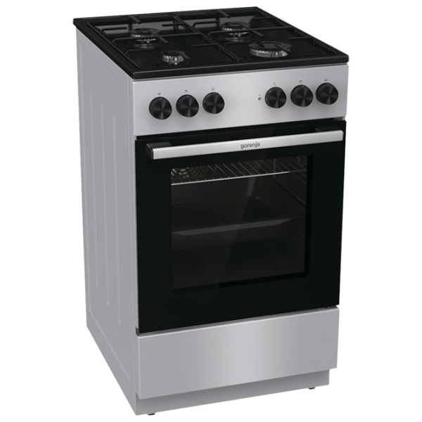 Aragaz Gorenje MEK 3011 SB Silver Tipul plitei: Pe gaz, 70 l, Tipul cuptorului: Electric photo 1