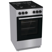 Плита Gorenje MEK 3011 SB Серебристый Тип плиты: Газовая, 70 л, Тип духовки: Электрическая