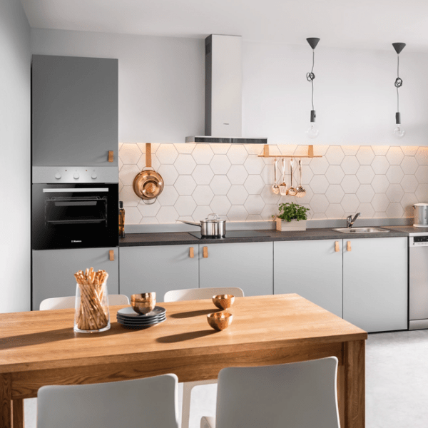 Cuptor încorporabil Hansa BOEI64111 Inox A, 68 l photo 4