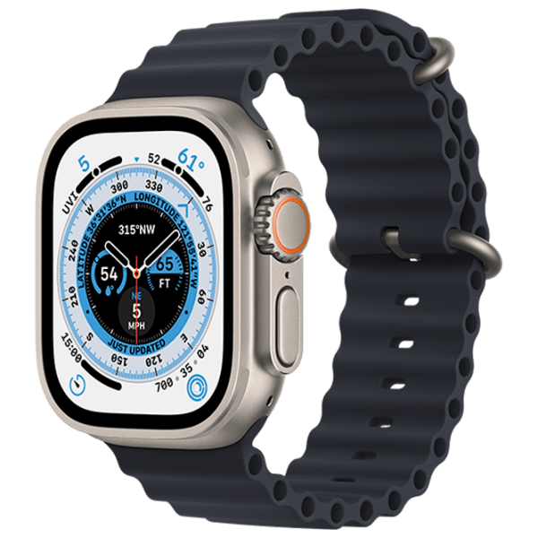 Ceas inteligent Apple Watch Ultra Titanium | 49 mm | Titan/ Silicon
| MQFK3UL/ A photo 1