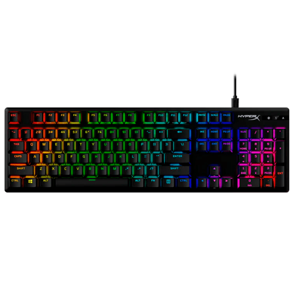 Tastatură HyperX Alloy Origins PBT Black Gaming, Cu fir photo 1