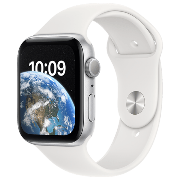 Ceas inteligent Apple Watch SE 2022 Silver | 44mm | Aluminiu/ Silicon
| MNK23UL/ A photo 1