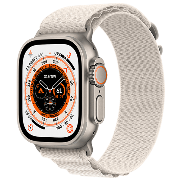 Ceas inteligent Apple Watch Ultra Titanium | 49 mm | Titan/ Textil
| MQFQ3UL/ A photo 1