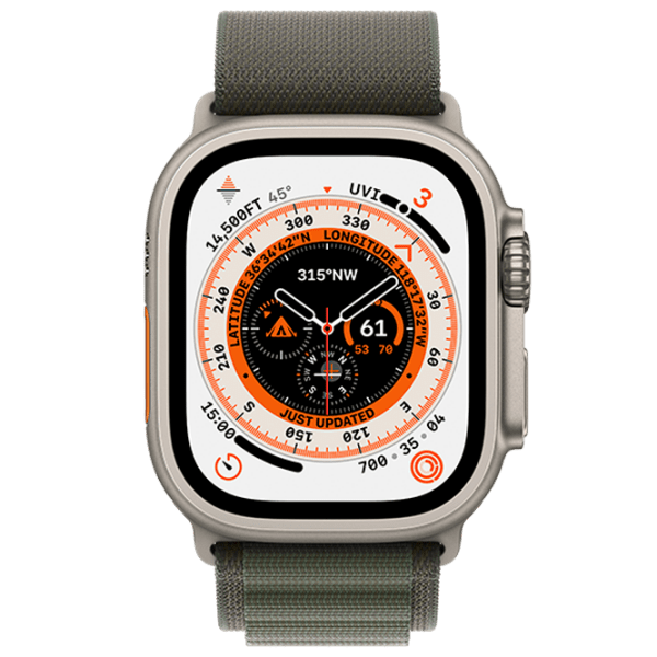 Ceas inteligent Apple Watch Ultra Titanium | 49 mm | Titan/ Textil
| MQFN3UL/ A photo 2