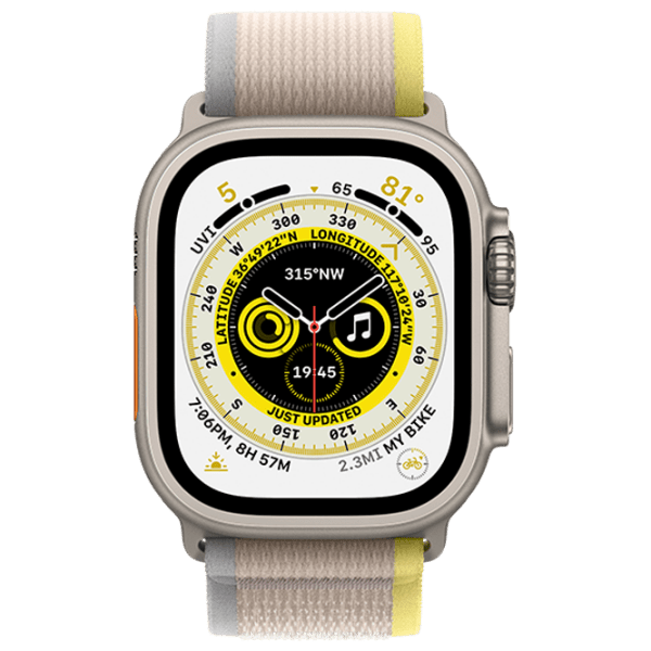 Ceas inteligent Apple Watch Ultra Titanium | 49 mm | Titan/ Nylon
| MNHK3UL/ A photo 2