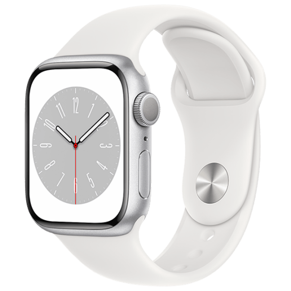 Ceas inteligent Apple Watch Series 8 Silver | 41 mm | Aluminiu/ Silicon
| MP6K3UL/ A photo 1