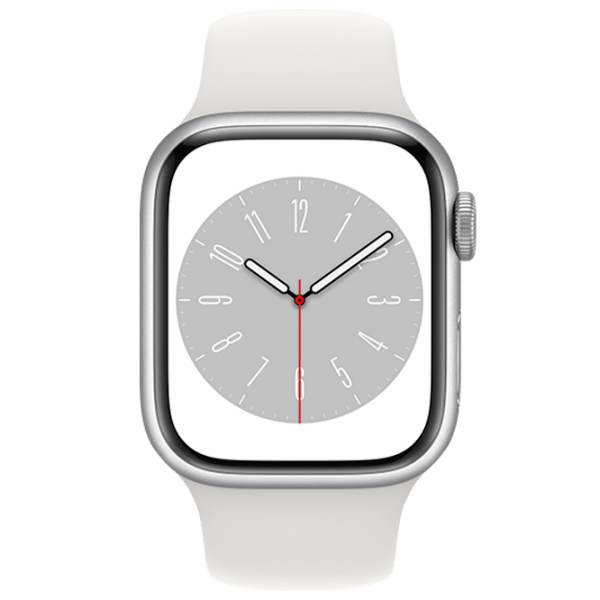 Ceas inteligent Apple Watch Series 8 Silver | 41 mm | Aluminiu/ Silicon
| MP6K3UL/ A photo 2