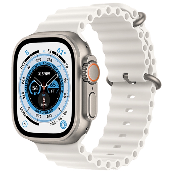 Ceas inteligent Apple Watch Ultra Titanium | 49 mm | Titan/ Silicon
| MNHF3UL/ A photo 1