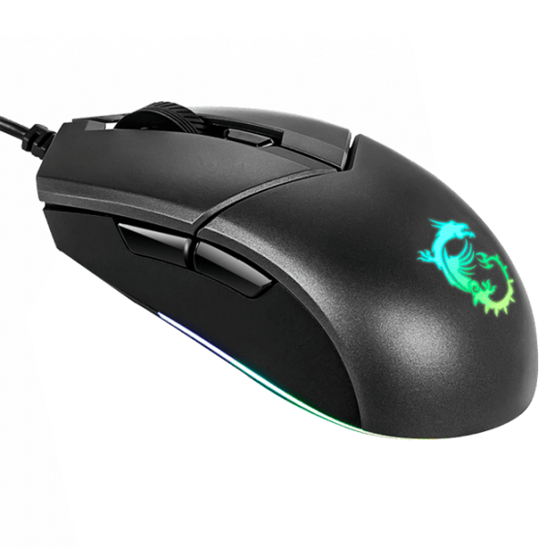 Mouse MSI Clutch GM11 Black Cu fir / 5000 dpi photo 3