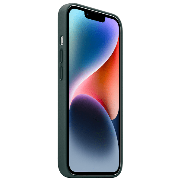 Чехол для смартфона Apple iPhone 14 (MPP53ZE/ A) Forest Зелёный Apple, Кожа, MagSafe Back photo 3
