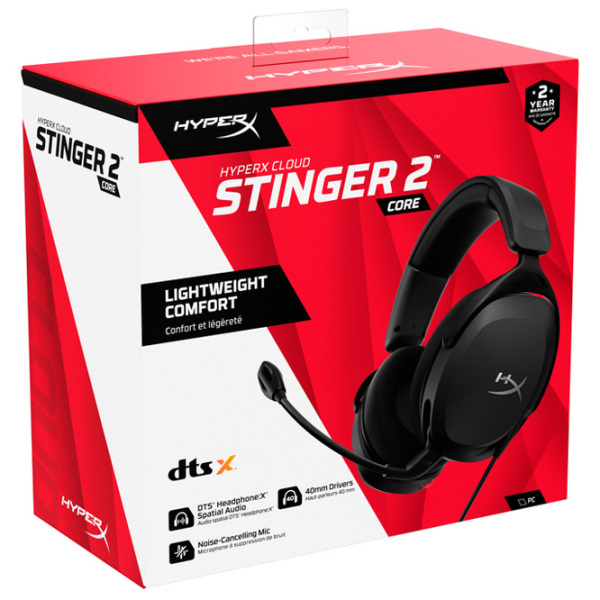 Наушники HyperX Cloud Stinger 2 Core Черный Проводная / Игровой / Полноразмерные photo 7