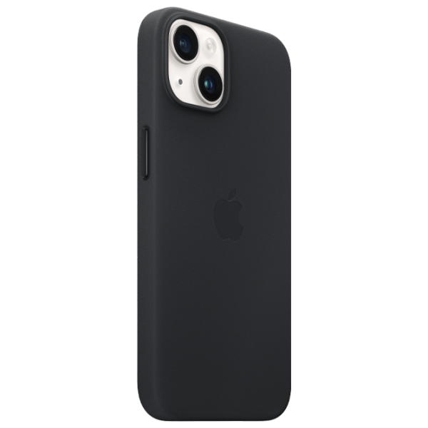 Чехол для смартфона Apple iPhone 14 (MPP43ZE/ A) Midnight Черный Apple, Кожа, MagSafe Back photo 3