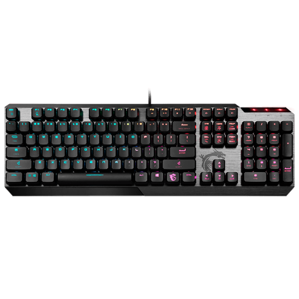Tastatură MSI Vigor GK50 Low Profile Black Gaming, Cu fir photo 1