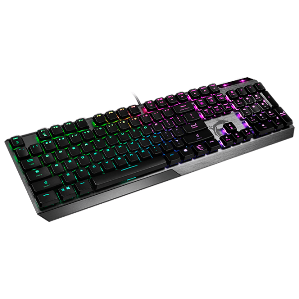 Tastatură MSI Vigor GK50 Low Profile Black Gaming, Cu fir photo 2
