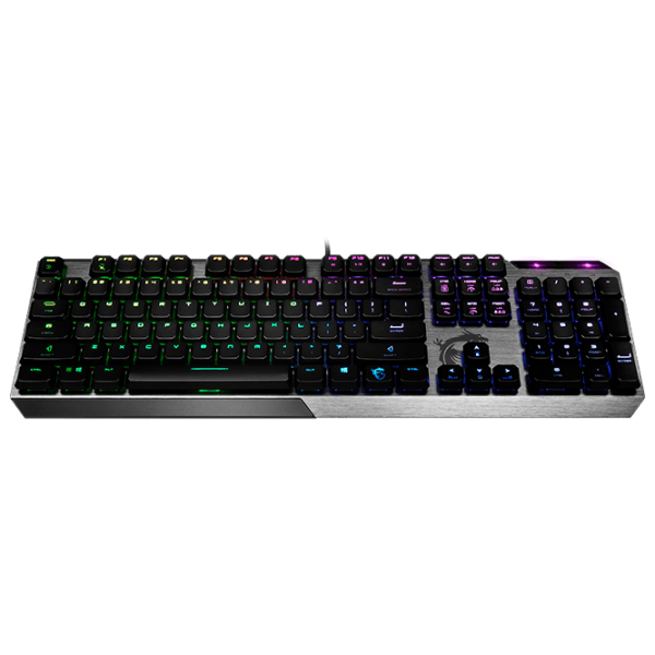 Tastatură MSI Vigor GK50 Low Profile Black Gaming, Cu fir photo 4