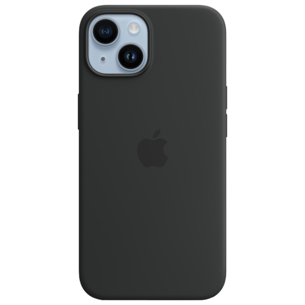 Husă pentru smartphone Apple iPhone 14 (MPRU3ZE/ A) Midnight Black Apple, TPU, MagSafe Back photo 1