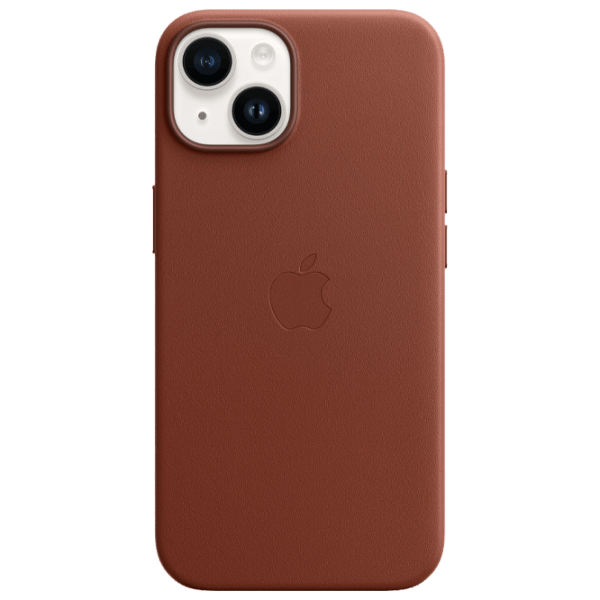 Чехол для смартфона Apple iPhone 14 (MPP73ZE/ A) Коричневый Apple, Кожа, MagSafe Back photo 1