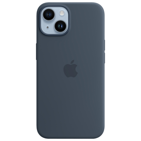 Husă pentru smartphone Apple iPhone 14 (MPRV3ZE/ A) Storm Blue Apple, TPU, MagSafe Back photo 1