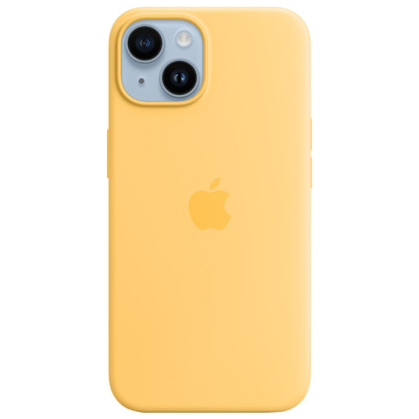 Husă pentru smartphone Apple iPhone 14 (MPT23ZE/ A) Yellow Apple, TPU, MagSafe Back photo 1