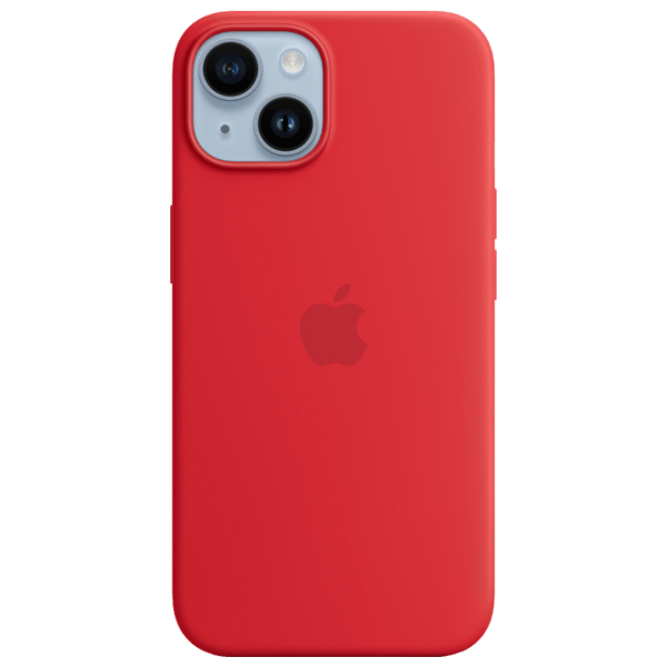 Husă pentru smartphone Apple iPhone 14 (MPRW3ZE/ A) Red Apple, TPU, MagSafe Back photo 1