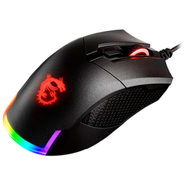 Мышь MSI Clutch GM50 Черный Проводная / 7200 dpi photo 2
