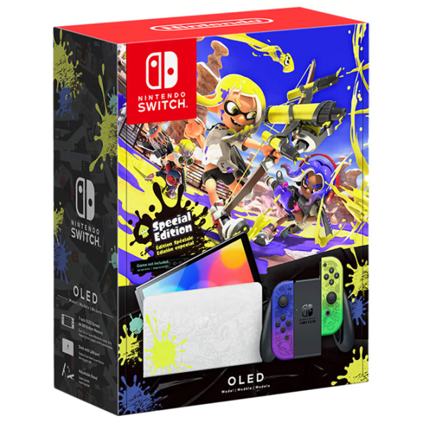 Consolă portabilă pentru jocuri Nintendo Switch Oled Model Splatoon 3 Edition Black  , RAM  photo 5