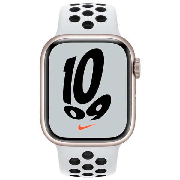 Умные часы Apple Watch Series 7 Nike Серебристый 1.69" | 40 мм | Алюминий/ Силикон
| MKN33 photo 2