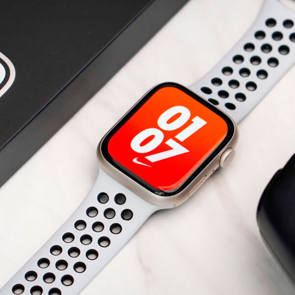Умные часы Apple Watch Series 7 Nike Серебристый 1.69" | 40 мм | Алюминий/ Силикон
| MKN33 photo 5