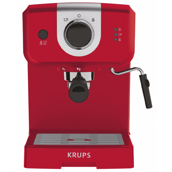 Espressor KRUPS XP320530 Красный 1140 Вт, 1.5 л,  photo 1