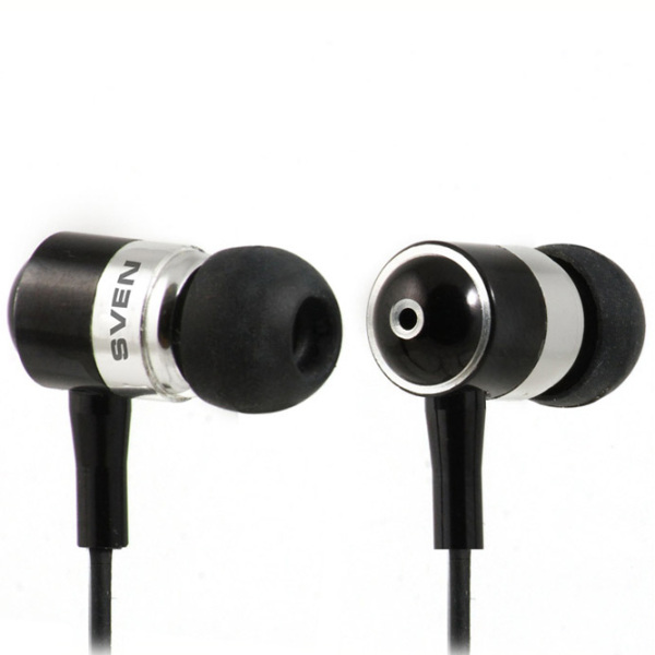 Căști Sven E-10 BK Black Cu fir / Personal / In ear photo 2